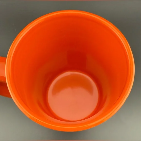 MLB NY Mets 12oz ceramic mug. Orange and Blue w/ a metal etched logo. - Picture 4 of 7